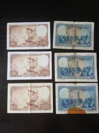 Lote 27 Billetes Españoles.