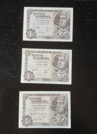 Lote 27 Billetes Españoles.