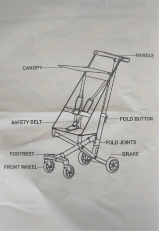 Silla Babygro plegable