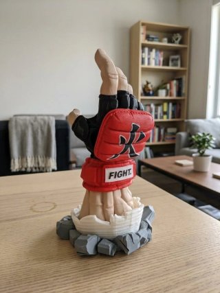 Soporte Mando Gamer Ryu Street Fighter