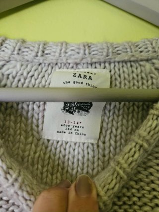 Jersey Zara Gris