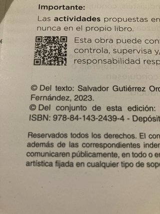 Libros de texto 2°ESO LENGUA Y LITERATURA (3 eval)