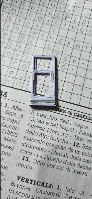 Vassoio SIM lilla