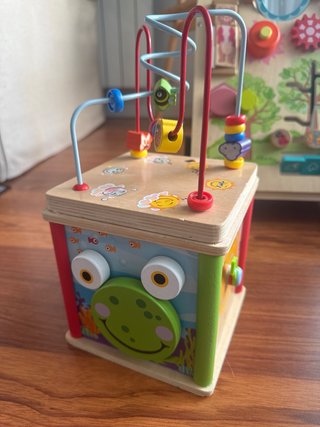 Juegos de madera para bebés