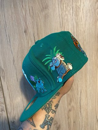 Cappello New Era Pokemon Verde 56.8cm