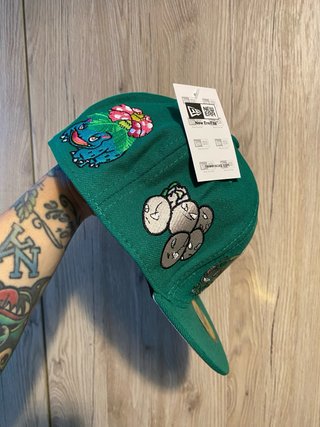 Cappello New Era Pokemon Verde 56.8cm