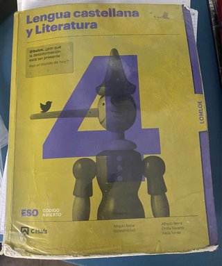 Libro de Lengua Castellana y Literatura. 4 ESO