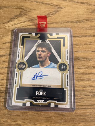 Carta Nikola Milenkovic Topps Gold Autograph 62/99