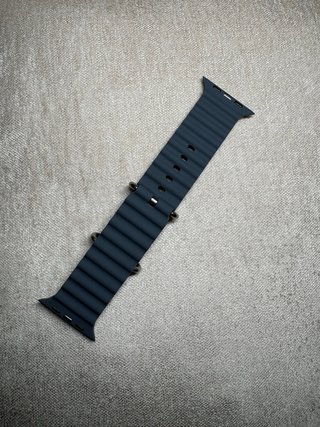 Correa Apple Watch azul gris Ondulada