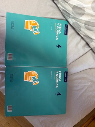 libros física y química 4 ESO