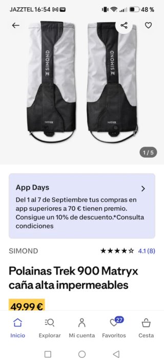 Polainas de alta gama NUEVAS