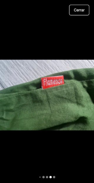 Camisa verde Flamenco bordada plata15