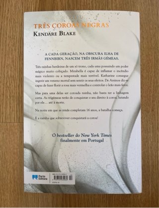 Livro “três coroas negras” - edição especial