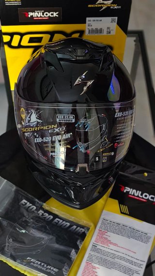 Casco Scorpion EXO-520 EVO Integral Negro