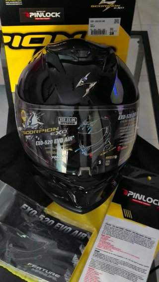 Casco Scorpion EXO-520 EVO Integral Negro