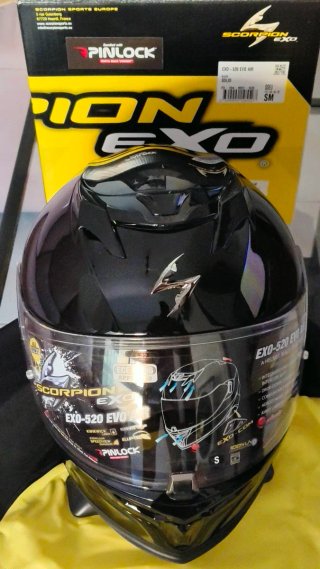 Casco Scorpion EXO-520 EVO Integral Negro