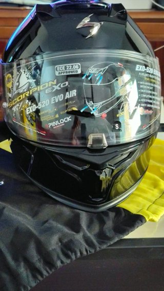 Casco Scorpion EXO-520 EVO Integral Negro