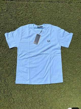 Camiseta Fred Perry Azul Cielo Talla S