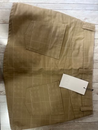 Falda Pantalón Cuadros Zara