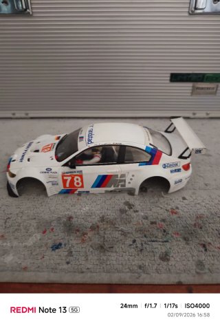 Carrocería Scaleauto BMW M3 1/24