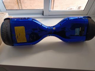 Hoverboard Azul Brillante