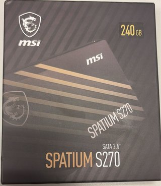 SSD MSI Spatium S270 240GB SATA 2.5