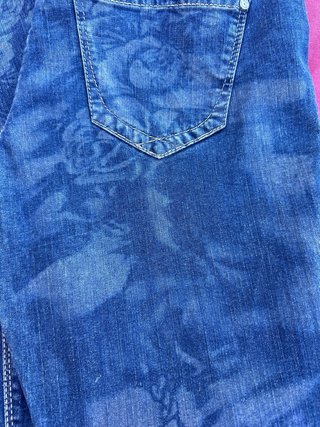 Pantalones vaqueros MAC flores Talla 38