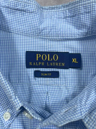 Camicia Ralph Lauren XL Azzurro/Bianco