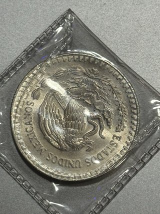 Moneda Plata 1 oz Libertad México