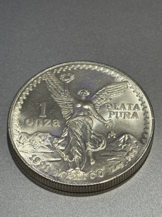 Moneda Plata 1 oz Libertad México