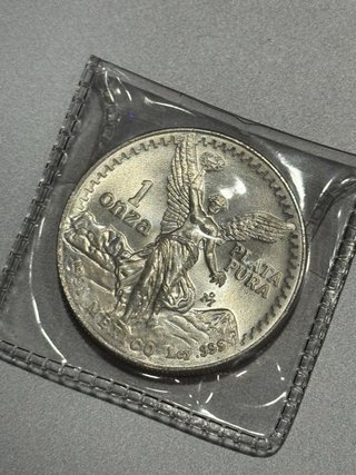 Moneda Plata 1 oz Libertad México