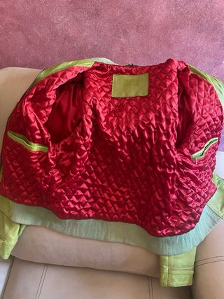 Cazadora de piel talla M