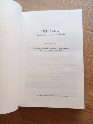 Aquí y allá. Emplazamientos para la filosofía