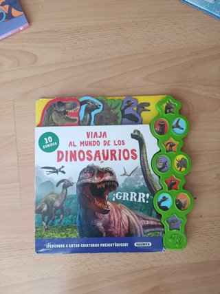 Libro Viaja al mundo de los dinosaurios