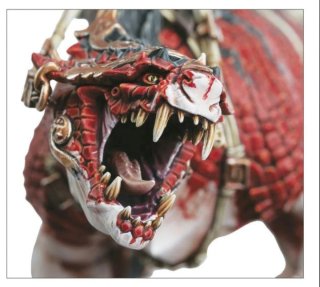 Carnosaur Seraphon Warhammer en Matriz