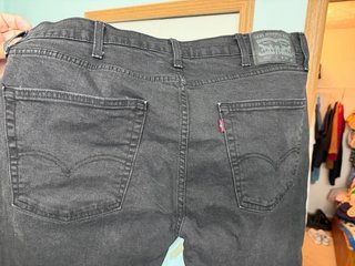 Vaqueros Levis 502 Negro Talla 38W y 30 L
