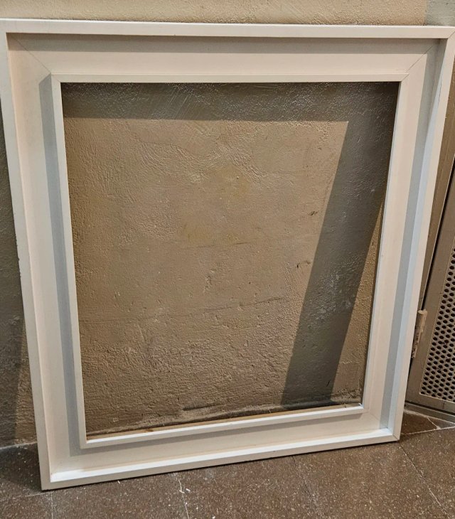 Marco 78x87 cm Madera Blanco