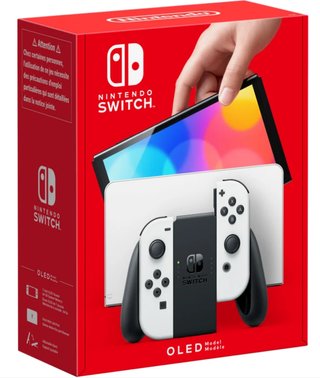 Nintendo Switch OLED Blanca + 2 Split Pad Pro