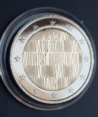 2€ Croazia 2026 Radio e Televisione FDC