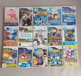 Lote de 15 Videojuegos Wii
