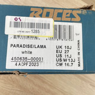 Patines Roces Paradise/Lama Infantiles | 27 EU