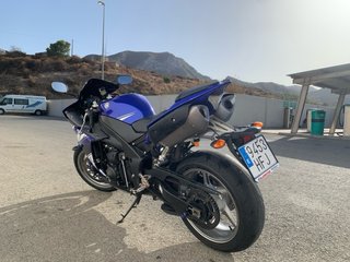 Yamaha R1 2009-2010 Sportbike Azul/Blanco