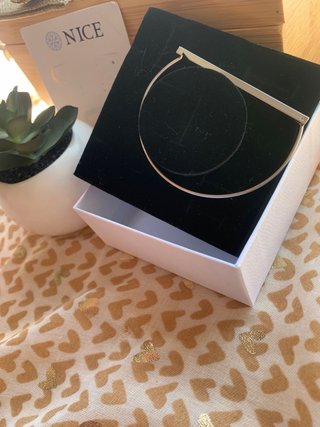 Pulsera NICE plateada