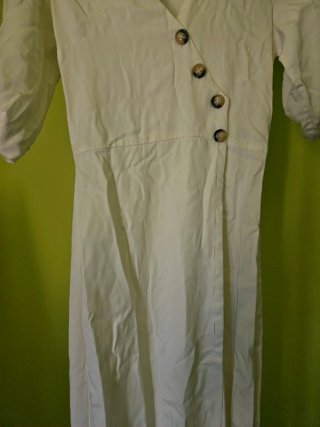 Vestido blanco Zara