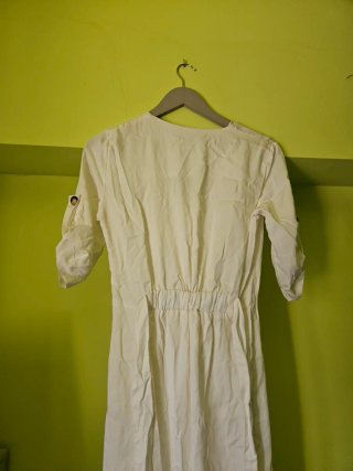Vestido blanco Zara