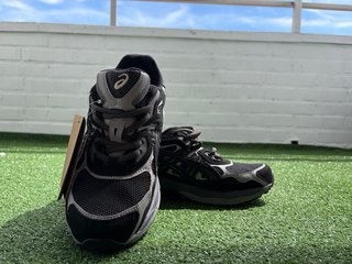 ASICS Zapatillas Deportivas Hombre Negro/Gris