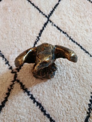 Aquila Imperiale decorativa bronzo