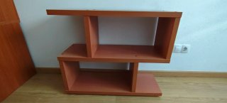 Mueble TV madera diseño moderno