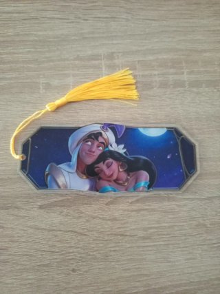 Marcapáginas Aladdin y Jasmine