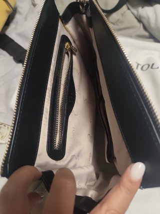 Bolso piel Tous negro